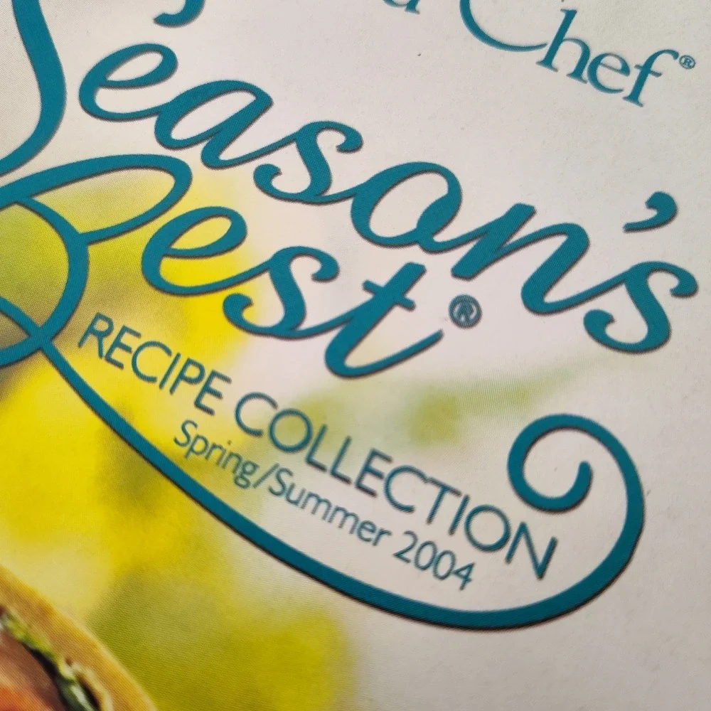 Pampered Chef‎ Seasons Best 2004 Spring Summer Recipe Booklet